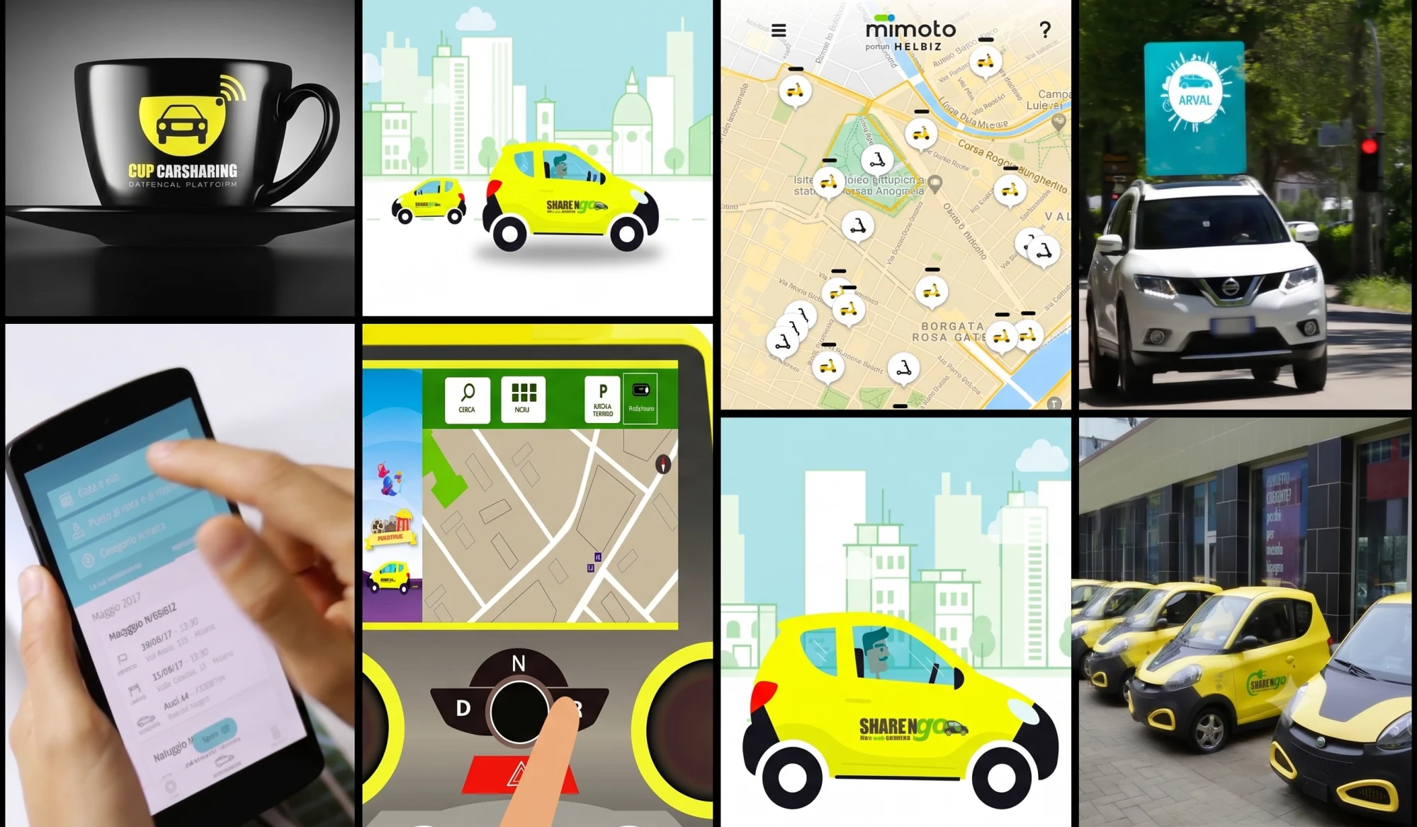 CUP Carsharing — Arval Car Sharing, Share'N Go & MiMoto